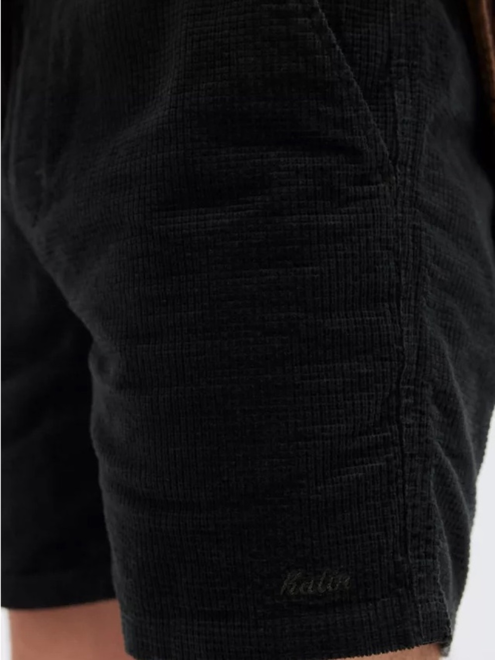 Katin Black Corduroy Shorts